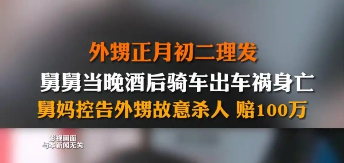 外甥被控故意伤人，正月情何以堪
