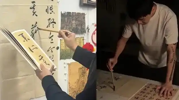 小伙靠书法帮父母还清2000万巨债