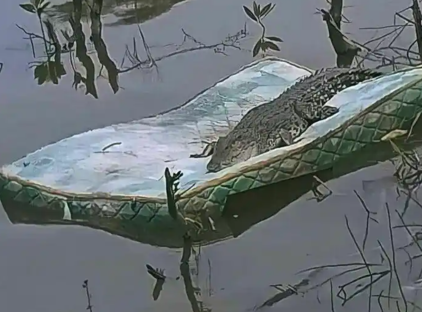 泥潭里的悠闲时光