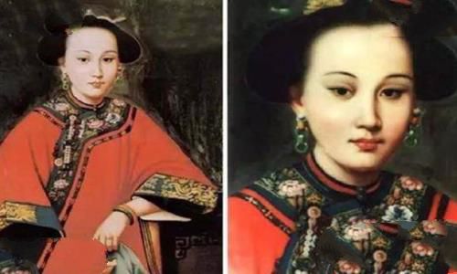 清朝香妃真实画像 清朝香妃真实画像